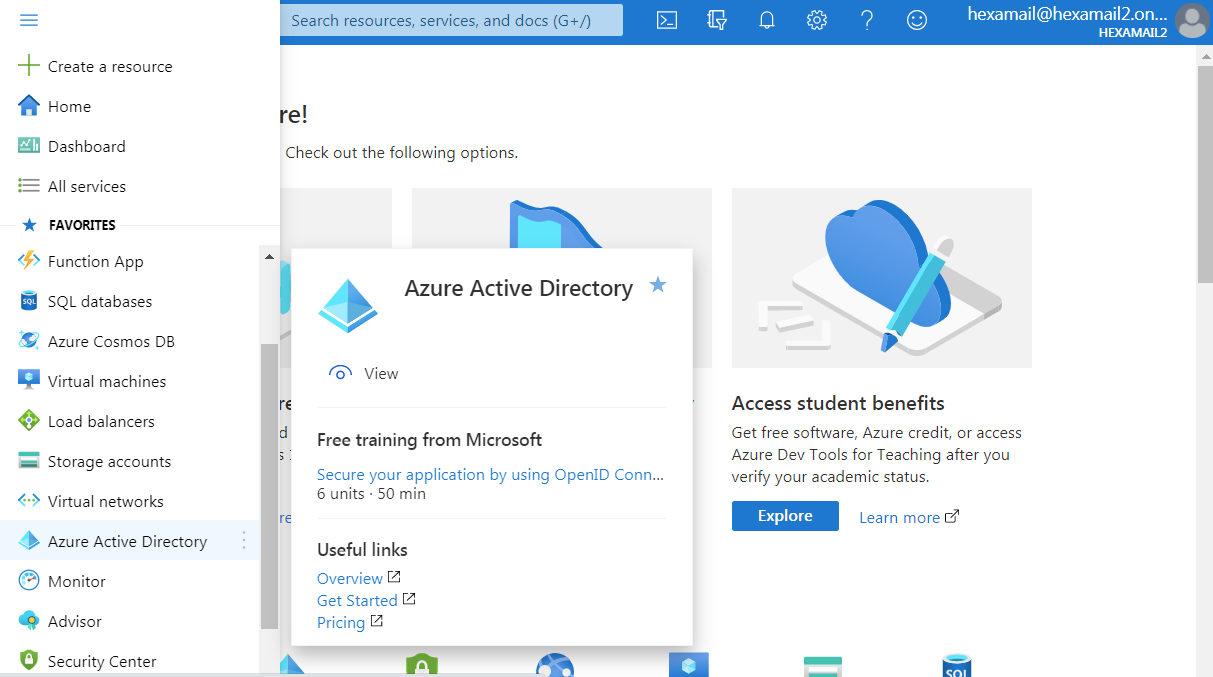Navigate to Active Directory